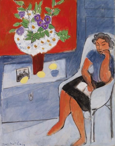 Figure with Bouquet (1939).