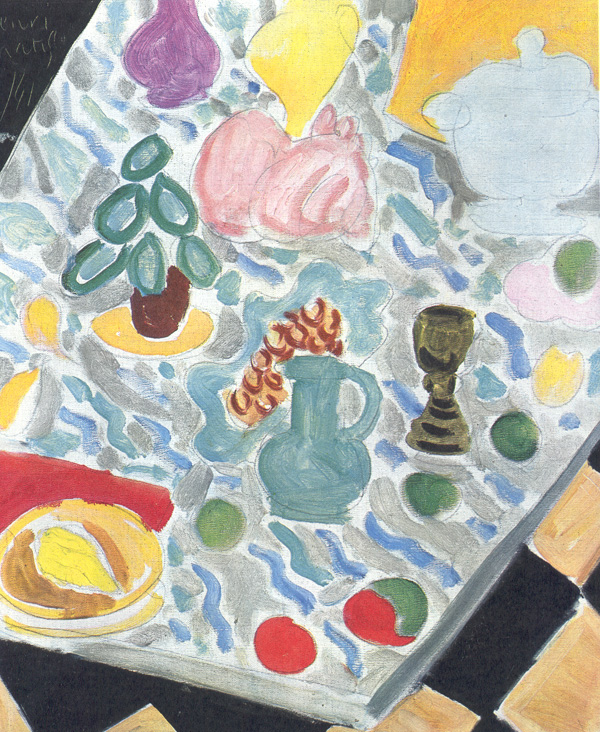Still Life with a Marble Table (1941).