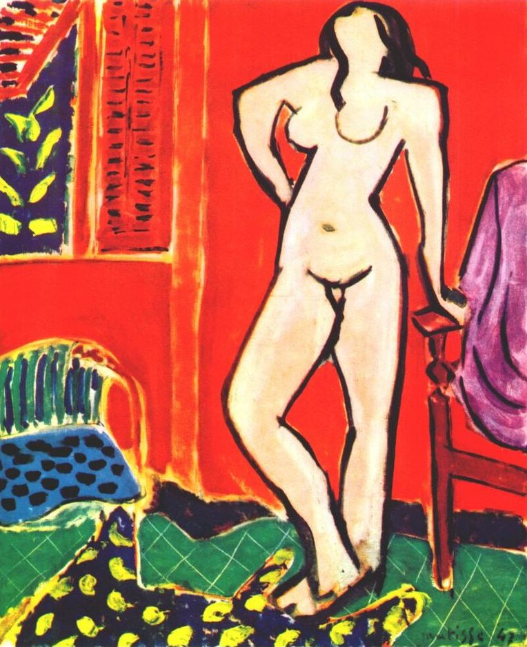 Standing Nude (1947).
