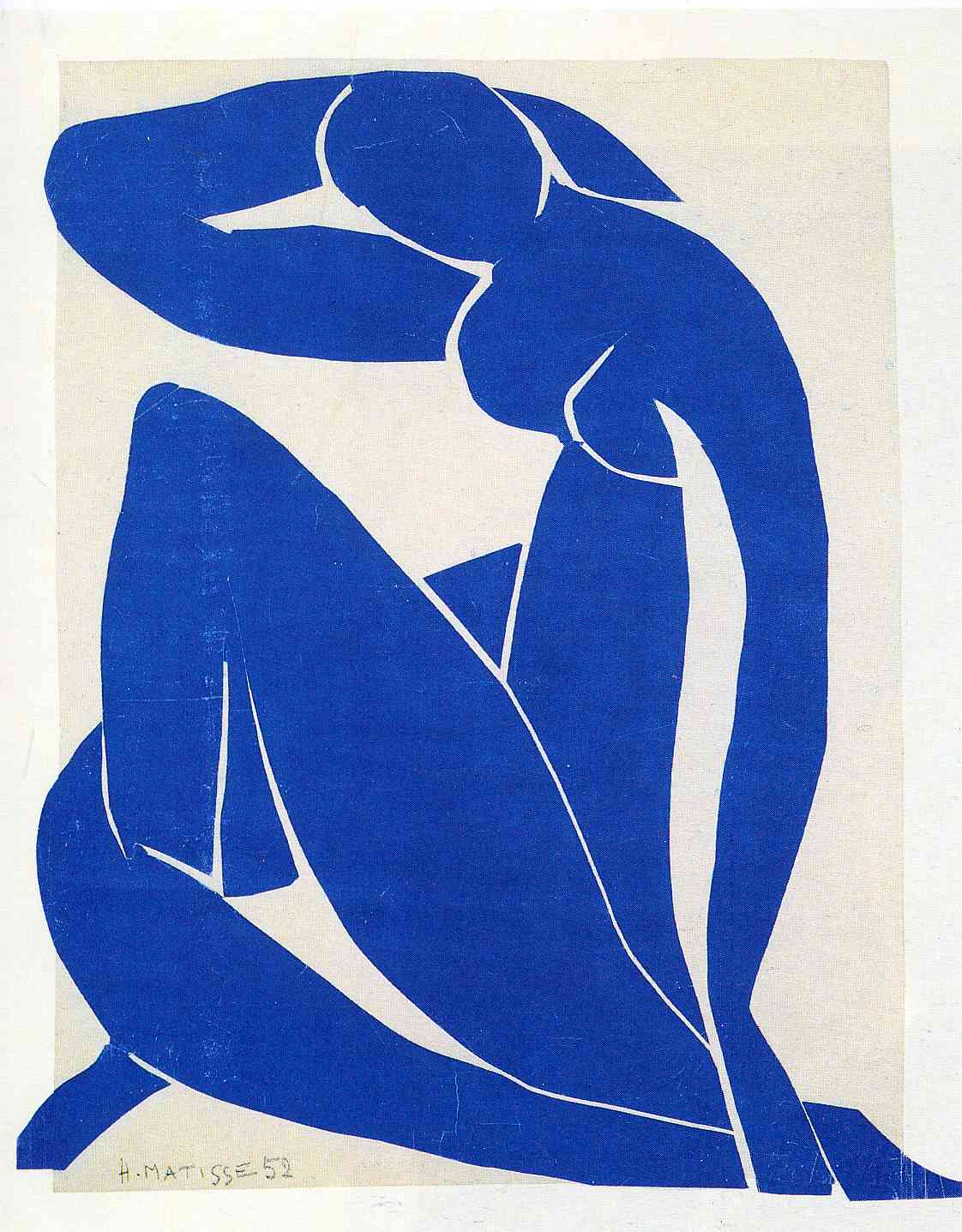 Blue Nude II (1952).