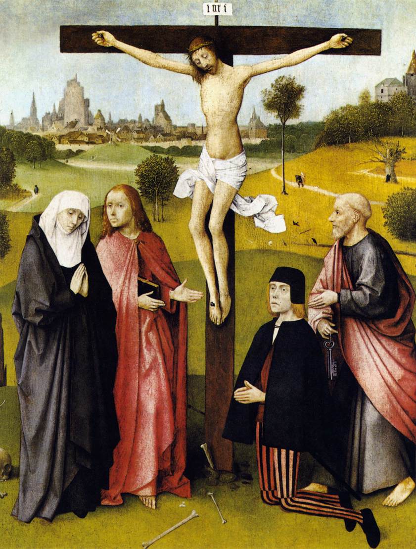 Crucifixion with a Donor (1485).