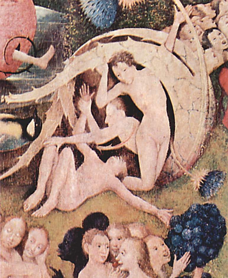 The Garden of Earthly Delights  (detail) (1516).