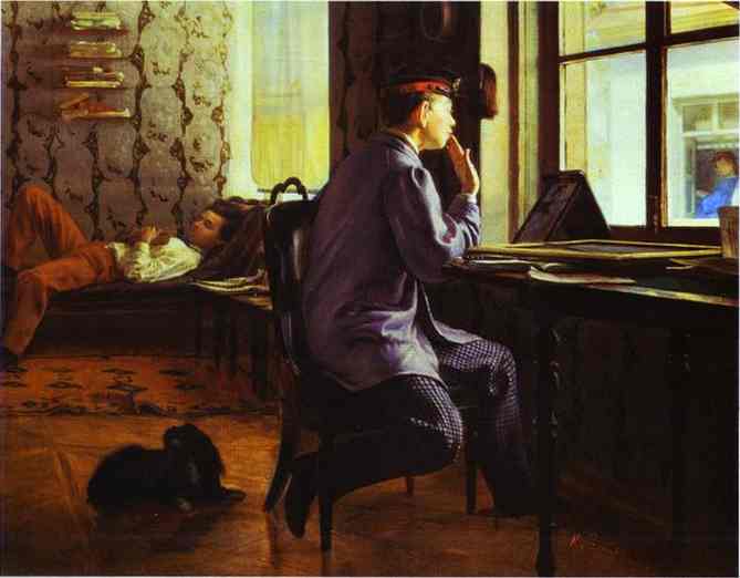 Preparation for the Examination (1864).