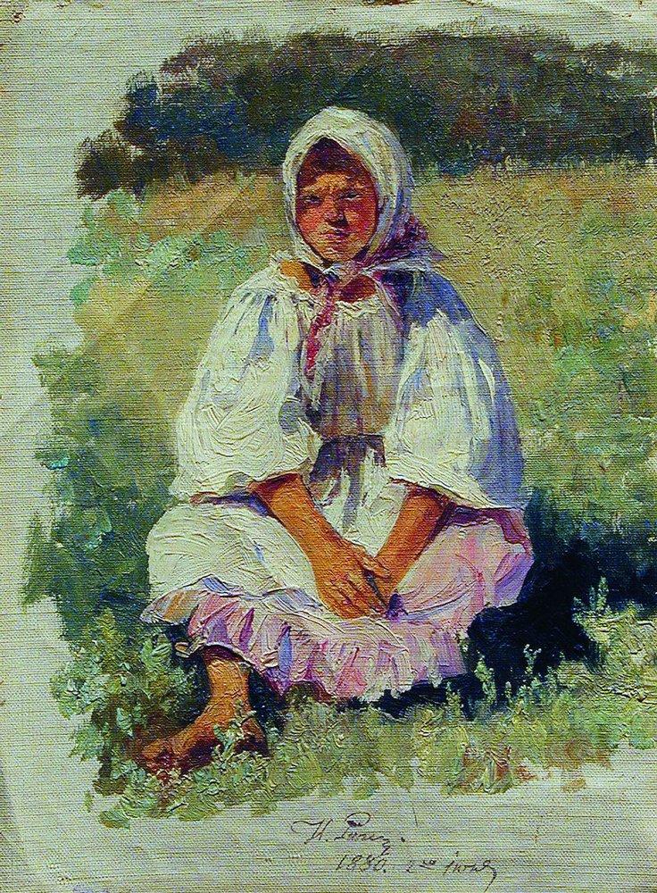 Peasant Girl (1880).
