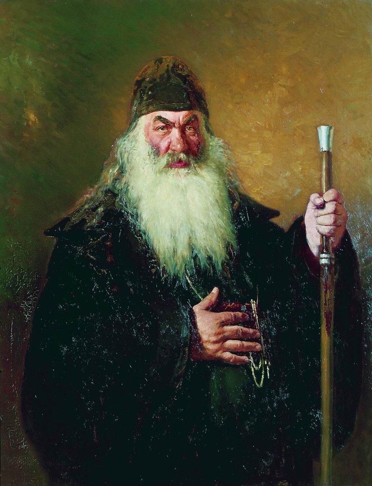 Portrait of the Surgeon Nikolay Pirogov (1881).