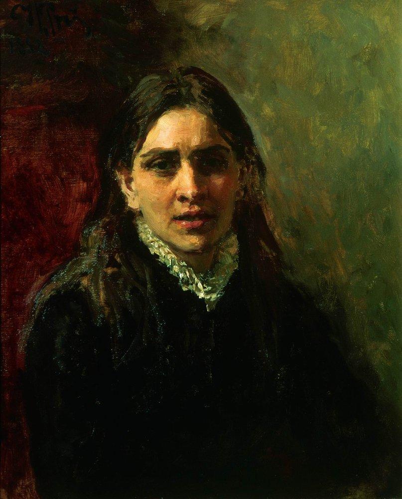 Portrait of the Actress Pelagey Strepetova (1882).