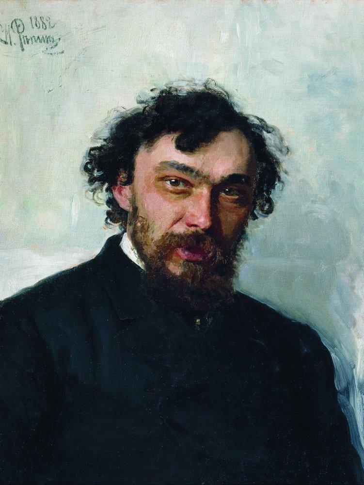 Portrait of the Artist Ivan P. Pohitonov (1882).