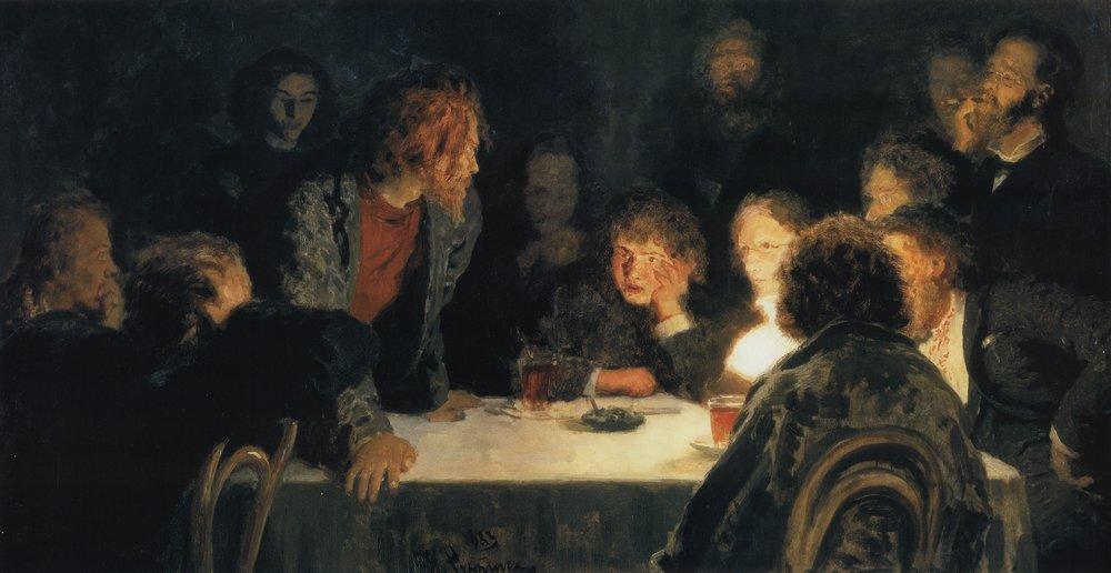 The Revolutionary Meeting (1883).