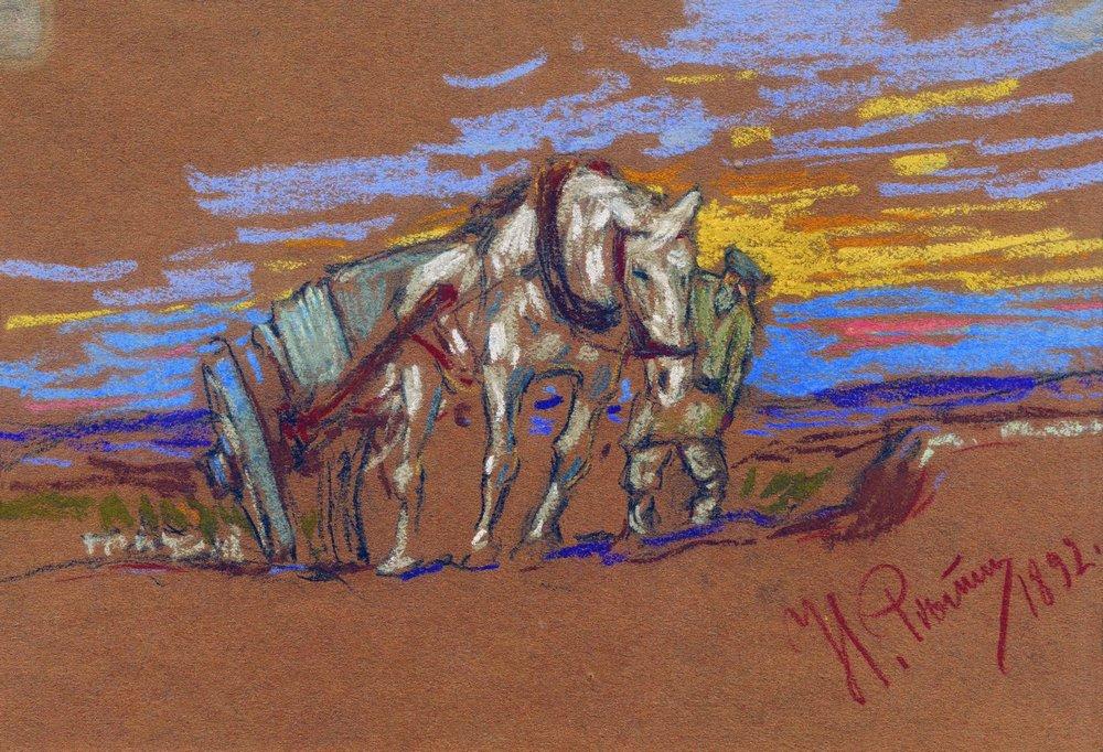 Carrying Horse (1892).