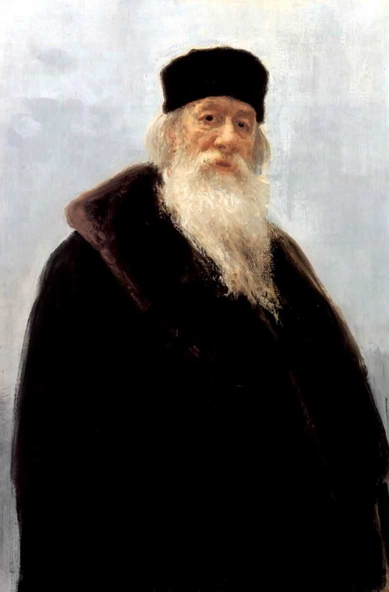Portrait of the Art Critic Vladimir Stasov (1900).