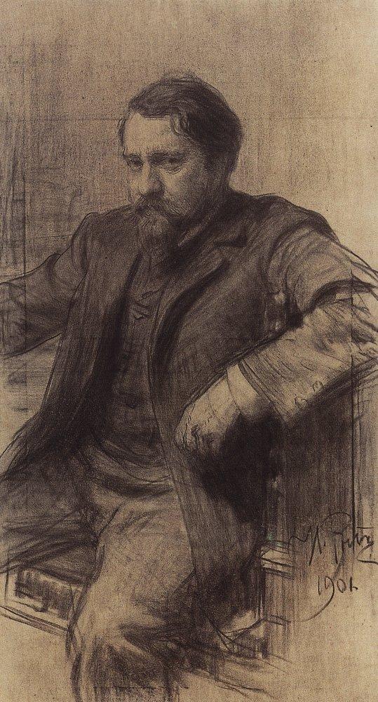 Portrait of the Artist Valentin Serov (1901).