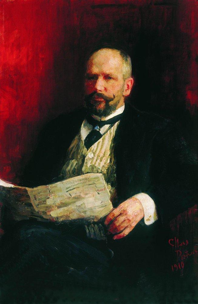 Portrait of P.A. Stolypin (1910).