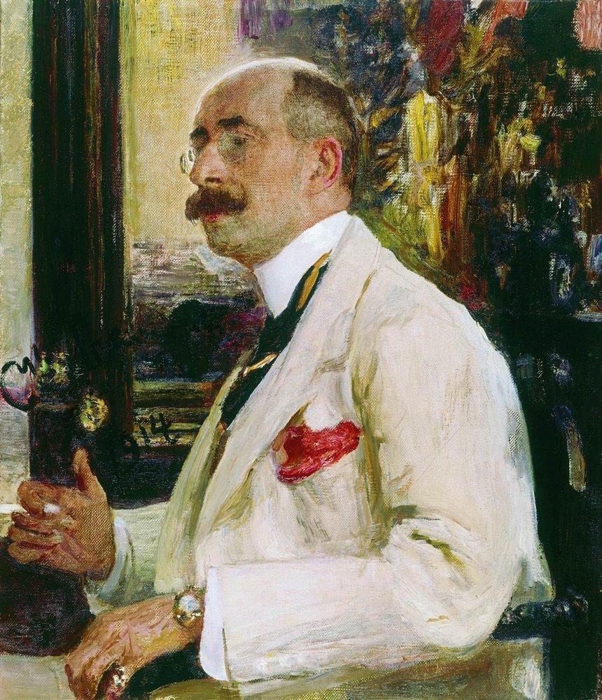 Portrait of N.D. Ermakov (1914).
