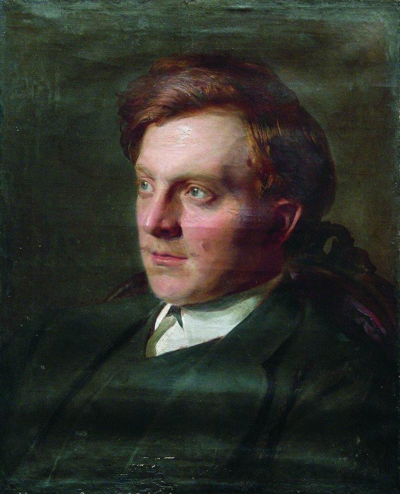 Portrait of Ivan Timofeevich Savenkov in his St. Petersburg university student