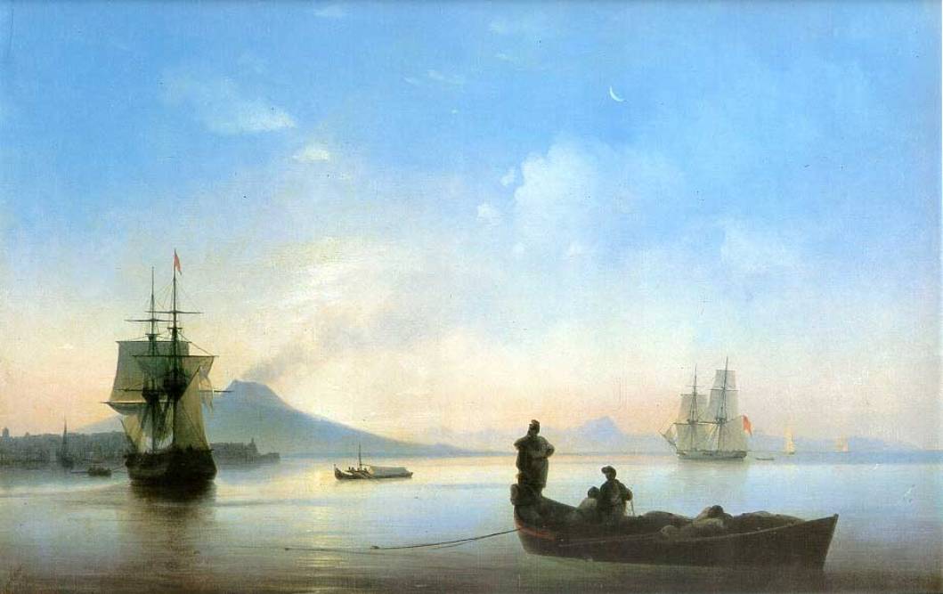 The Bay of Naples in the morning (1843).