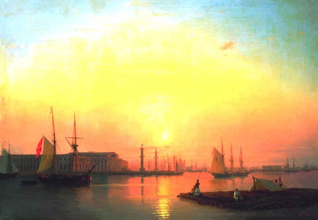 Exchange of Peterburg (1847).