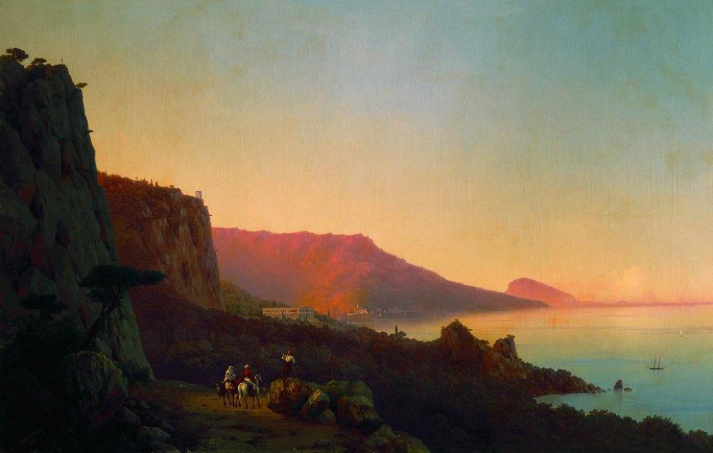 Evening in the Crimea (1848).