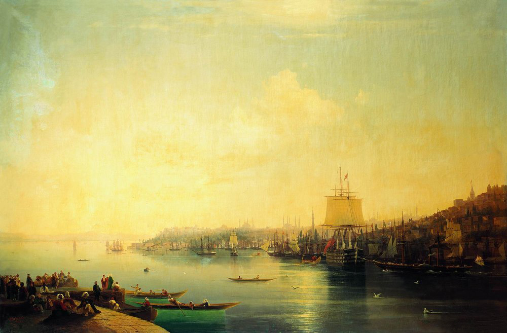 View of Constantinople (1849).