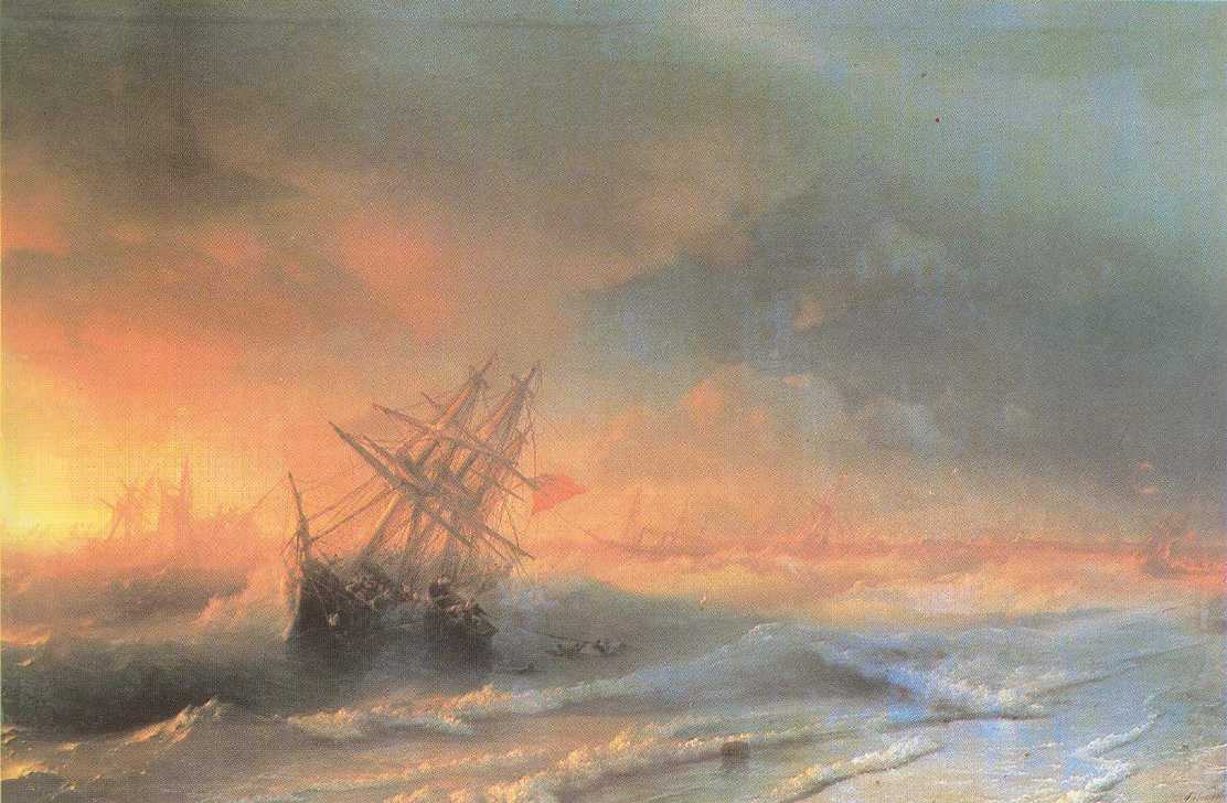 Tempest above Evpatoriya (1861).