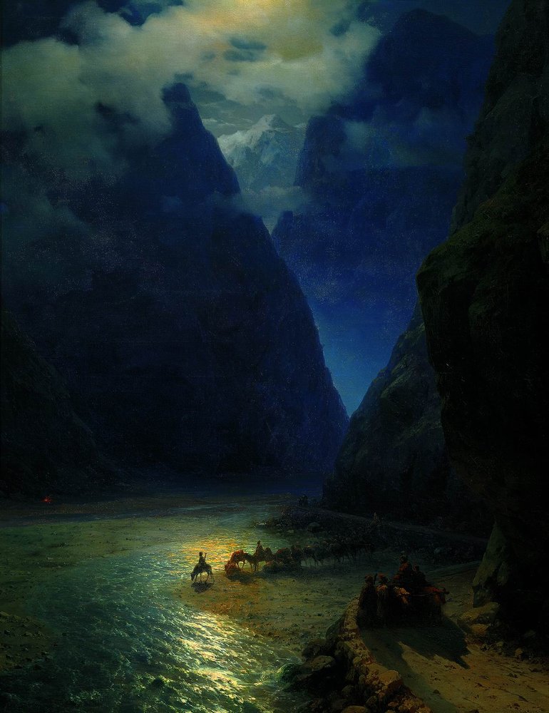 Darial Gorge (1862).