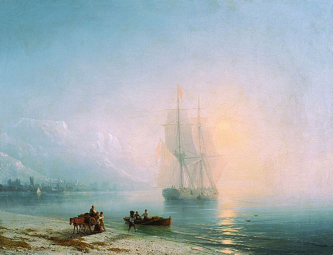 Calm Sea (1863).
