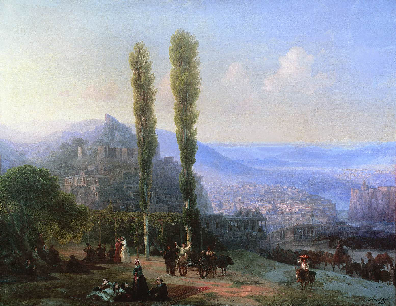 View of Tiflis (1869).
