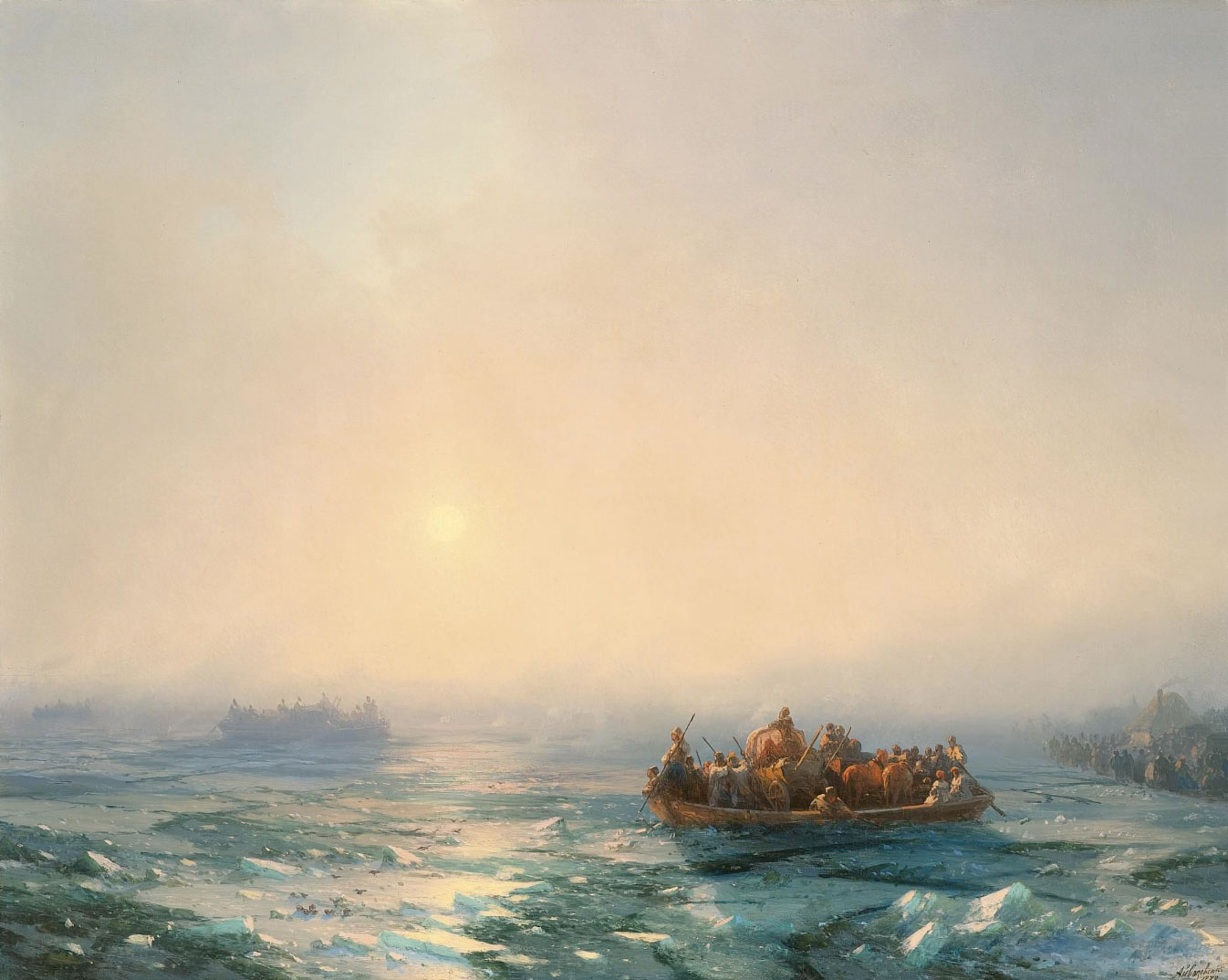 Ice in the Dnieper (1872).