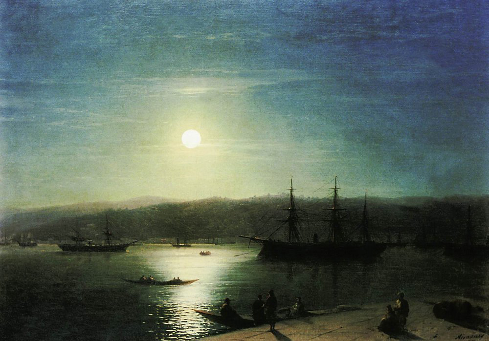Bosphorus by Moonlight (1874).