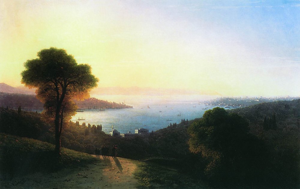 View of the Bosporus (1874).