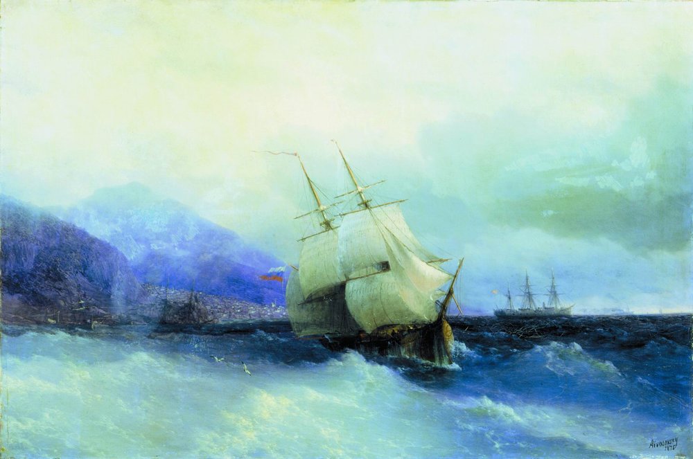 Trebizond from the Sea (1875).