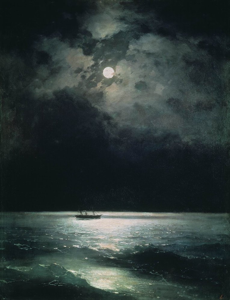 The Black Sea at night (1879).