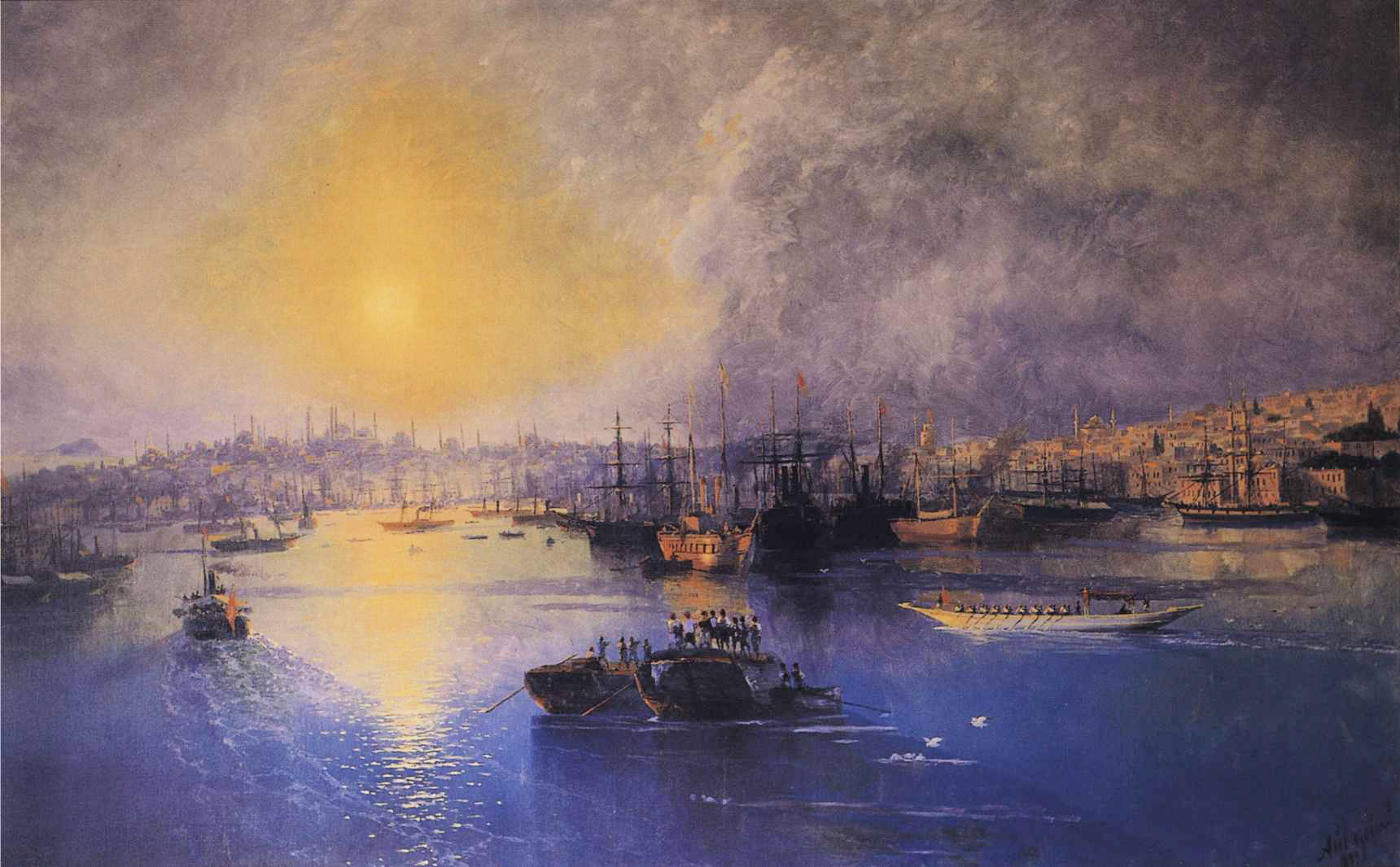 Constantinople Sunset (1899).