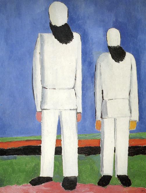 Two Male Figures (1932).