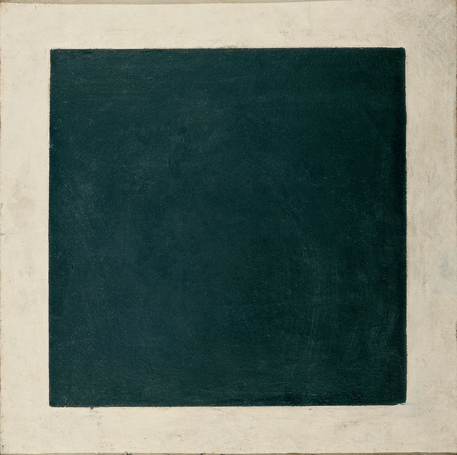 Black Square (4th version) (1932).