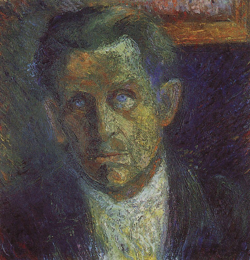 Portrait of Ivan Kliun (1933).