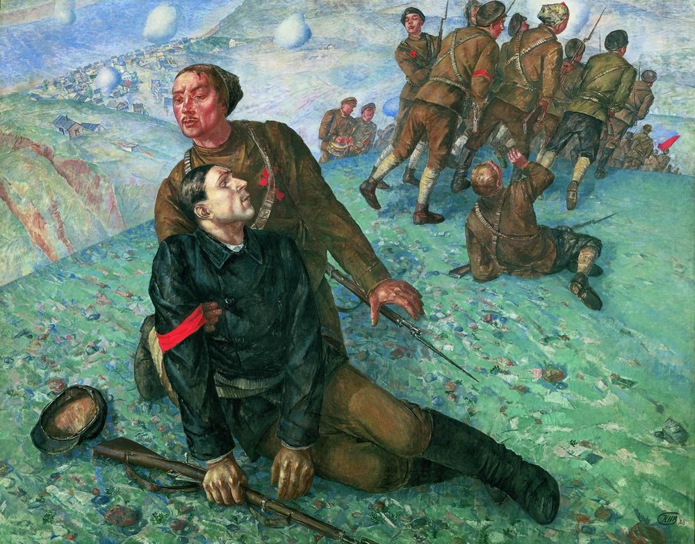 Death of Commissar (1928).