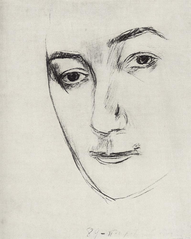 Portrait of M.F. Petrova-Vodkina