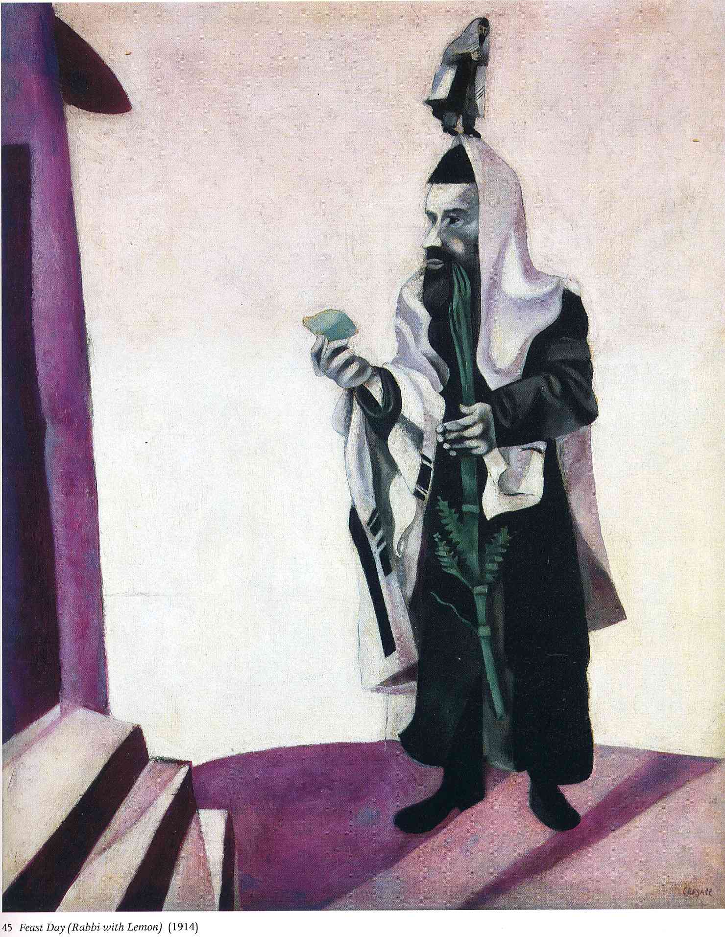 Feast Day (Rabbi with Lemon) (1914).