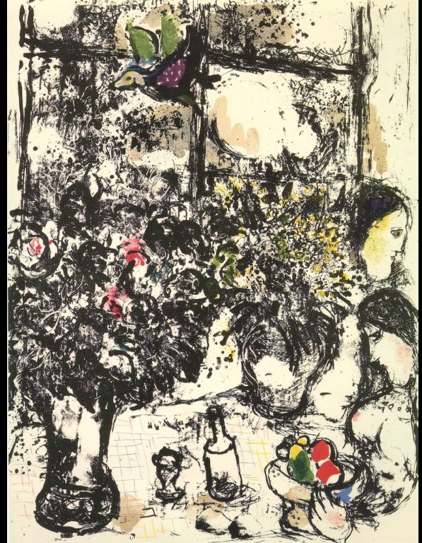 Still Life with Bouquet (1962).