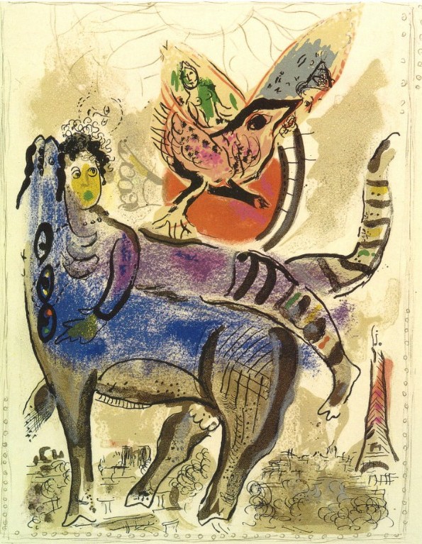 A blue cow (1967).