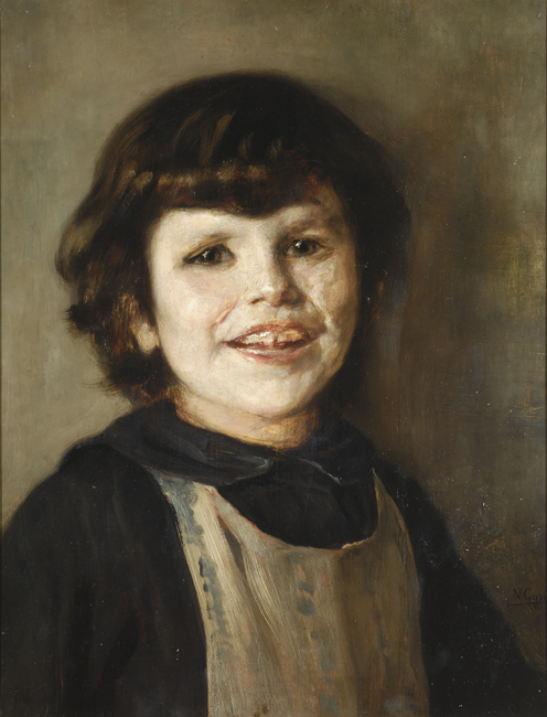 Portrait of Tilemahos Gyzis (1890).