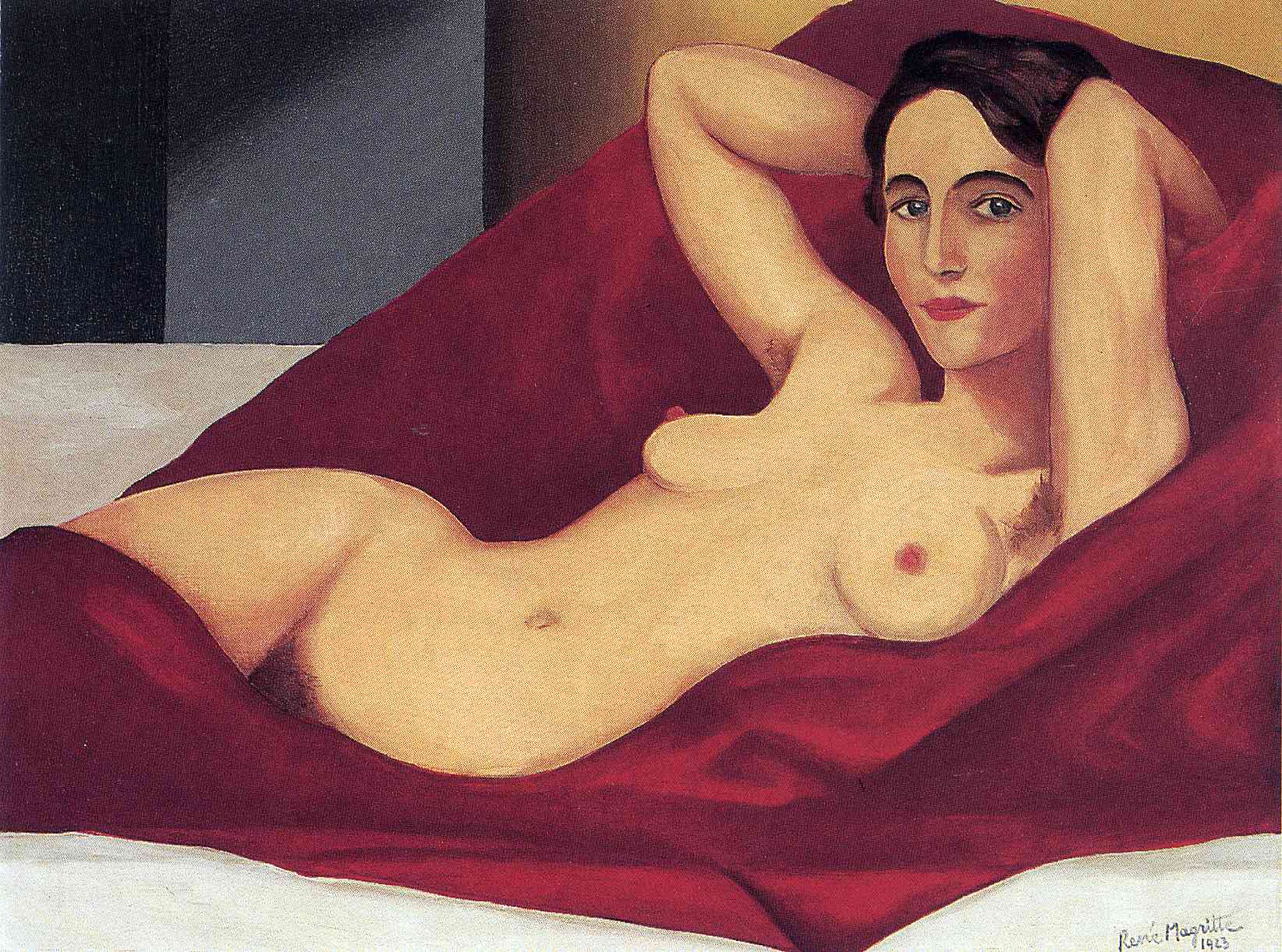 Reclining nude (1925).