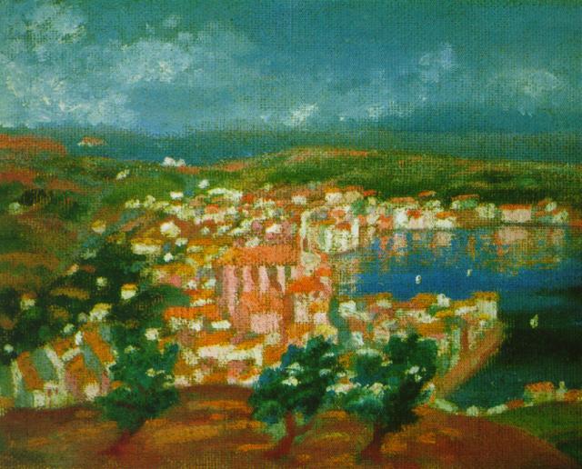 Landscape Near Cadaques (1921).