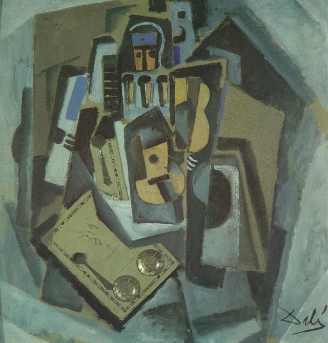 Pierrot and Guitar (1924).