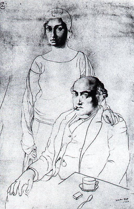 Don Salvador and Ana Maria Dali (1925).