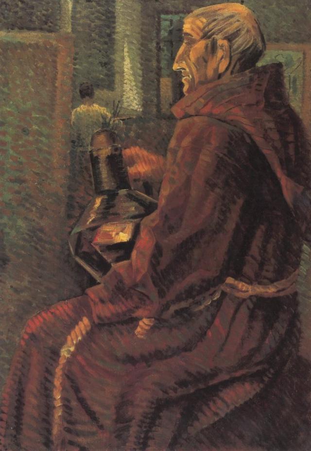 Seated Monk (1925).