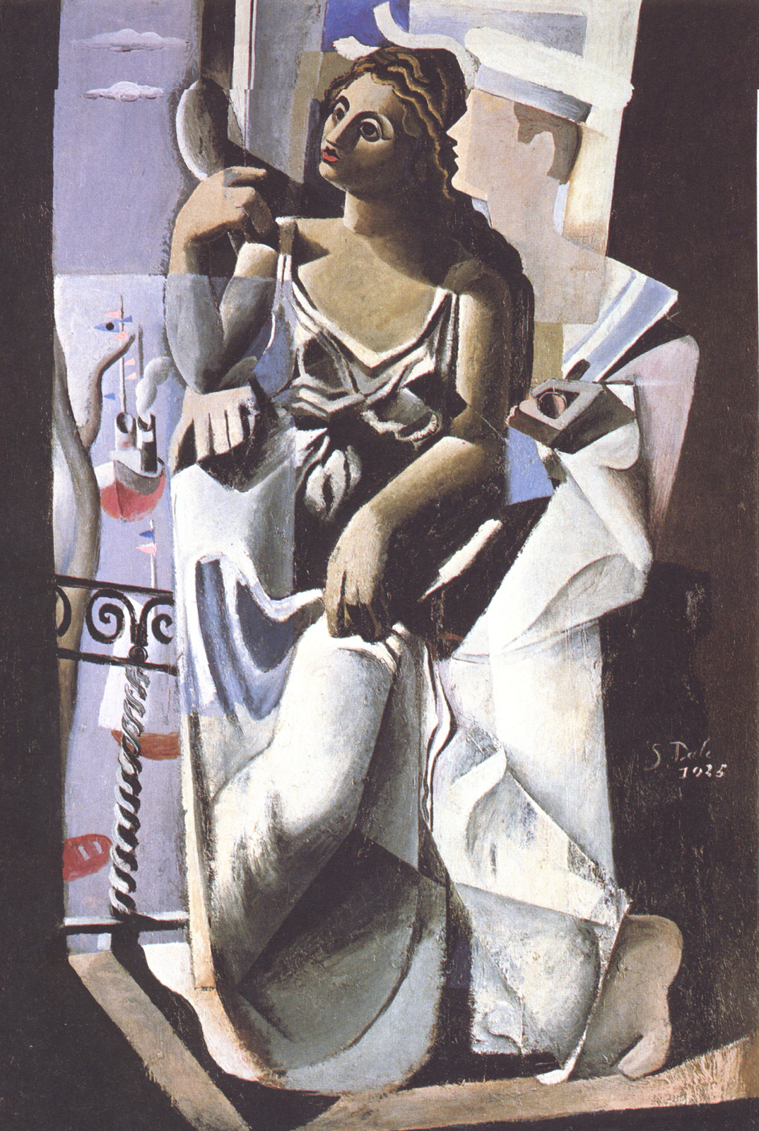 Venus and Sailor (Homage to Salvat-Papasseit) (1925).
