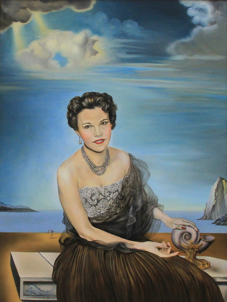 Portrait of Dolores Suero Falla (1955) (1955).