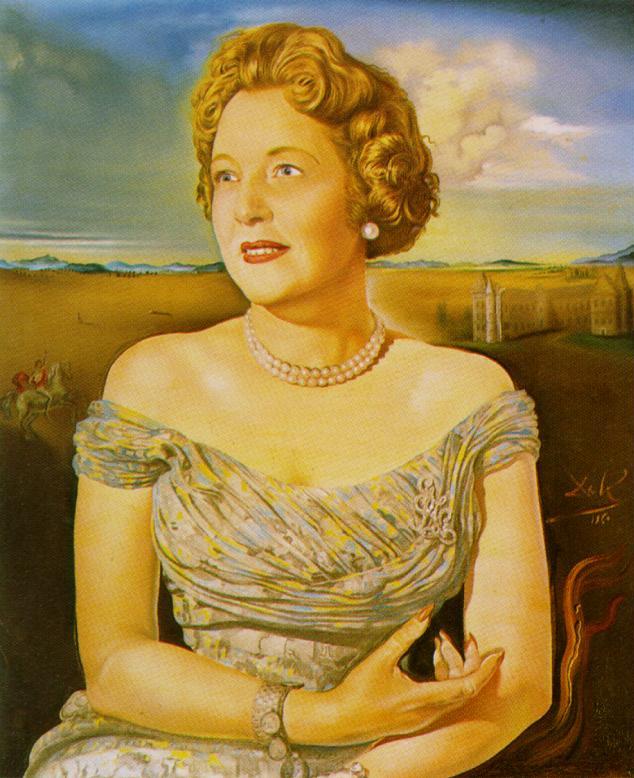 Portrait of Countess Ghislaine d'Oultremont (1960).