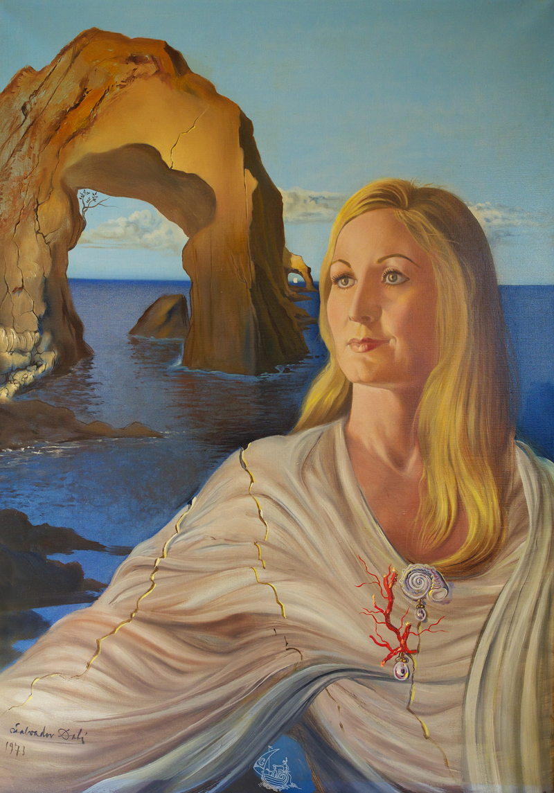 Portrait of Eva Suero Talkish (1973).